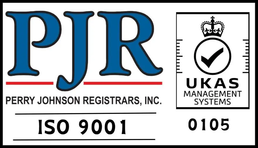 ISO 9001 certified by PJR